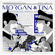 Load image into Gallery viewer, The complete design displays Morgan&Tina's incredible friendship-themed pattern on bath towels.