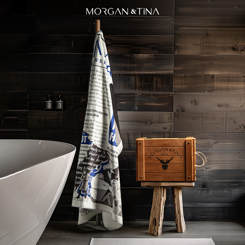 芸術的なバスタオル - 素晴らしい友情